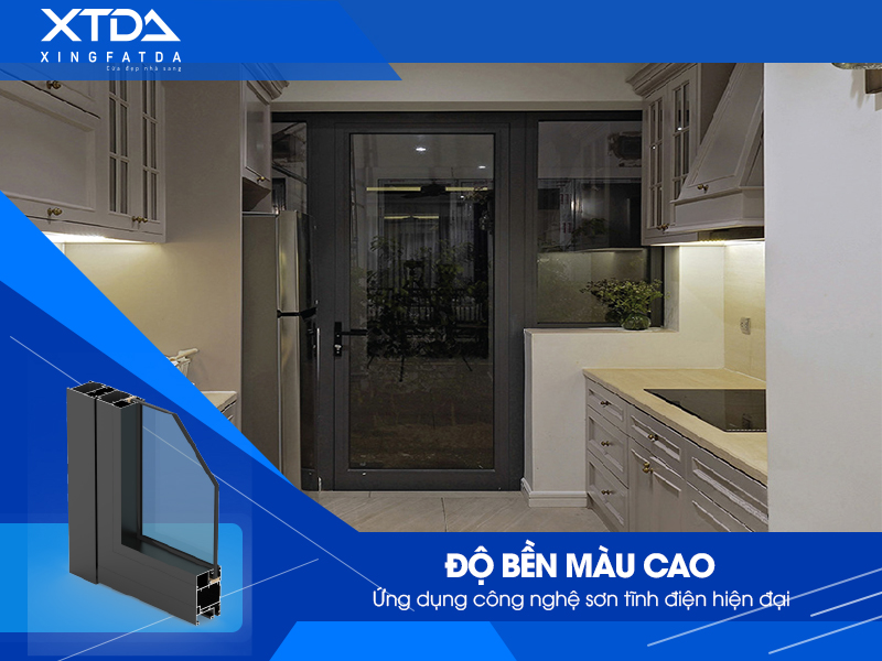 ƯU ĐIỂM VƯỢT TRỘI HỆ CỬA XTDA